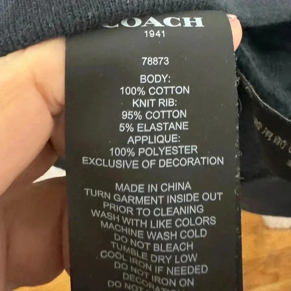 Coach Rexy Hoodie With Kaffe Fassett Print Size Small - Picture 6 of 6